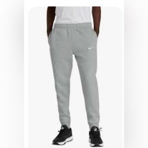 Nike club fleece jogger sweatpants grey | size small